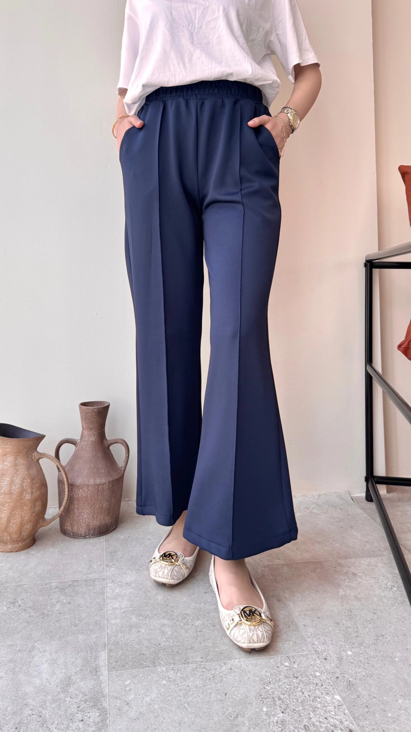 Boydan%20Çımalı%20Geniş%20Paça%20Detaylı%20Scuba%20Pantolon