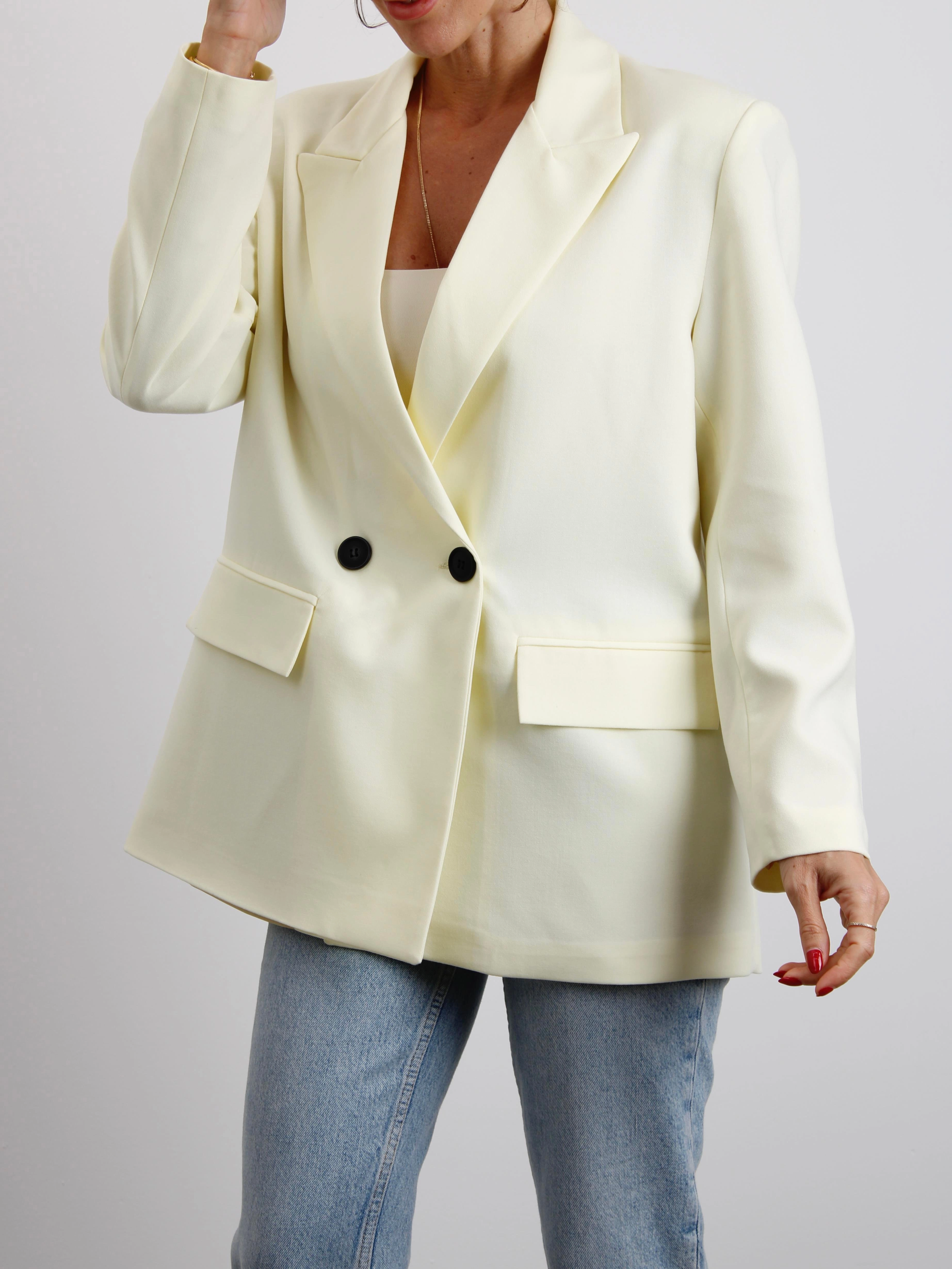 Poli%20Viskon%20Blazer%20Ceket%20Limon%20Sarı