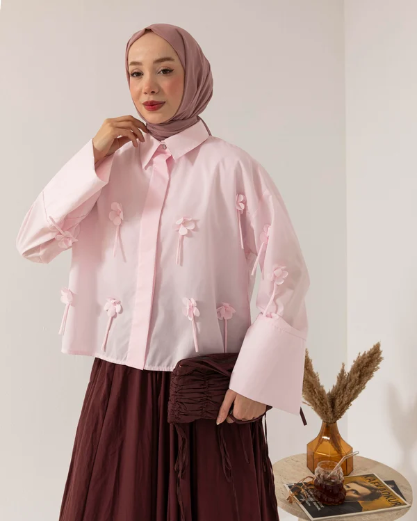 Oversize%20Papatya%20Fiyonklu%20Pembe%20Gömlek