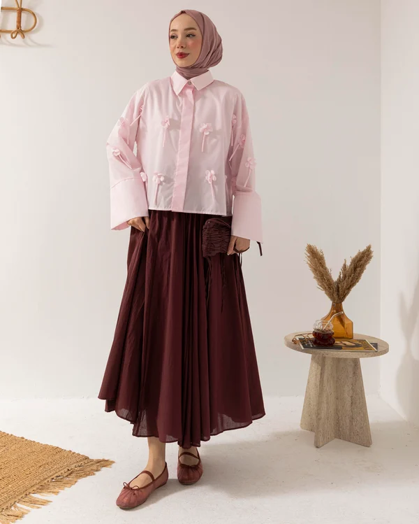 Oversize%20Papatya%20Fiyonklu%20Pembe%20Gömlek
