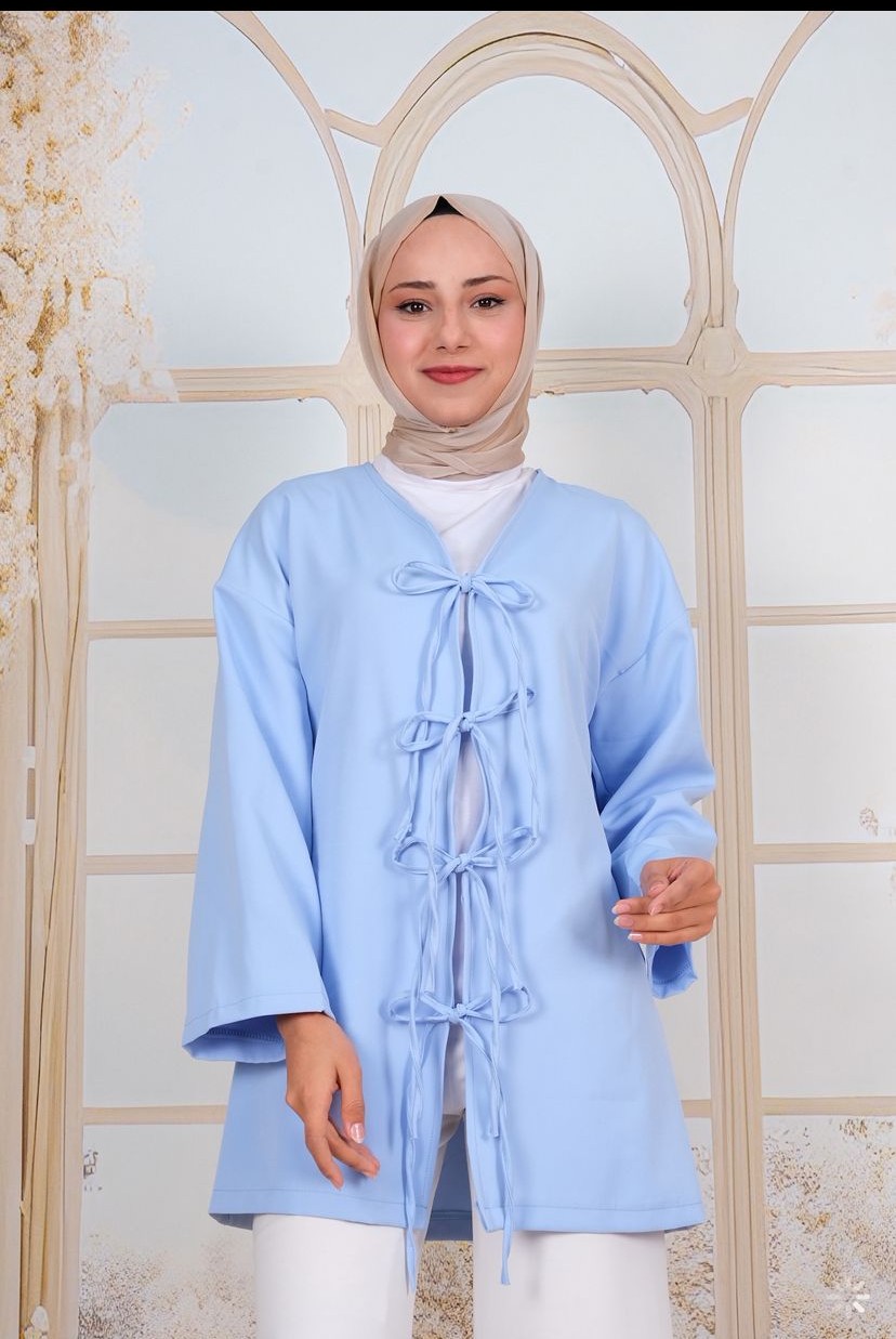 Önden%20Bağcıklı%20İthal%20Double%20Kumaş%20Ceket